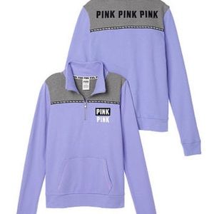 Victoria’s Secret PINK half zip pullover
